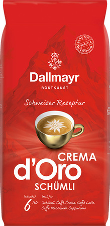 Dallmayr Crema d'oro Schümli Kaffee 1000 g