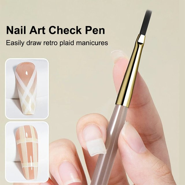 CHENJ Nail Art Pinsel, Harte Borsten, Multifunktional, Unisex - Bild 1