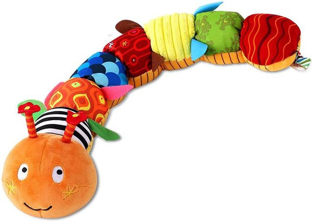 Bai Fen Bai Raupe Wurm Plüschspielzeug 0-6m Bunt / Mehrfarbig - Bild 1