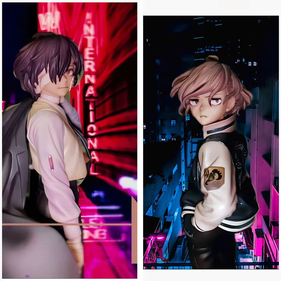 Bandai Bungou Stray Dogs Dazai Osamu Nakahara Chuuya Figur, Einzelfigur, Kunststoff - Bild 2