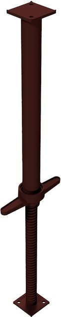 Schake Kanalstrebe Perfekt Ø 32 mm x 0,80 m Braun - Bild 1