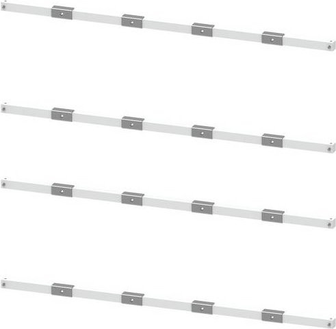 Siemens Halterung 8PQ6000-4BA40 in Silber - Bild 1