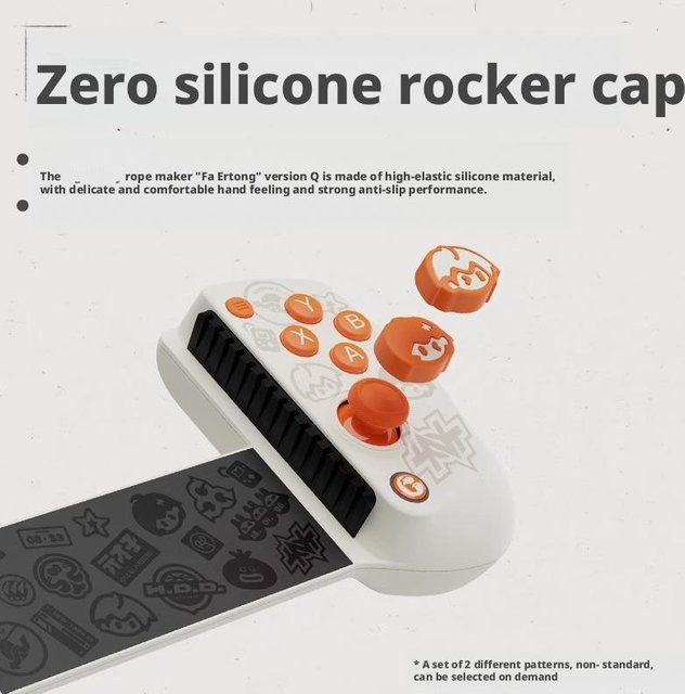 GameSir X5 Serie GAME Cap Zero Edition Joystick Caps Thumbstick Grips in Orange für Mobile Gaming Zubehör - Bild 1
