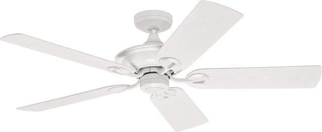 HUNTER FANS Outdoor Deckenventilator Maribel Weiß Durchmesser: 132 cm mit Zugschnur - Bild 1