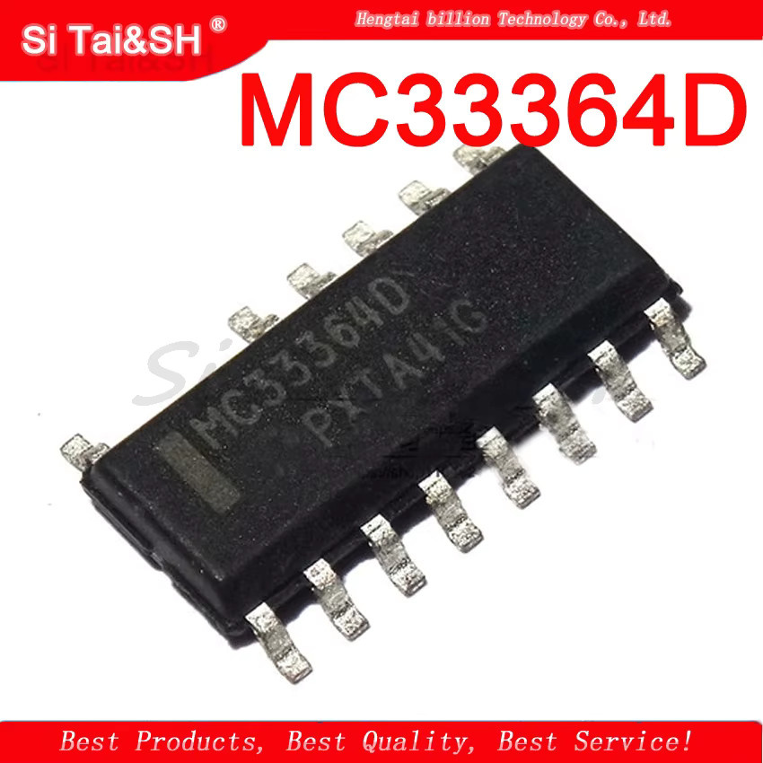 Si Tai&SH MC33364D MC33364 LCD Power Chip IC in Schwarz, SOP-14 - Bild 2