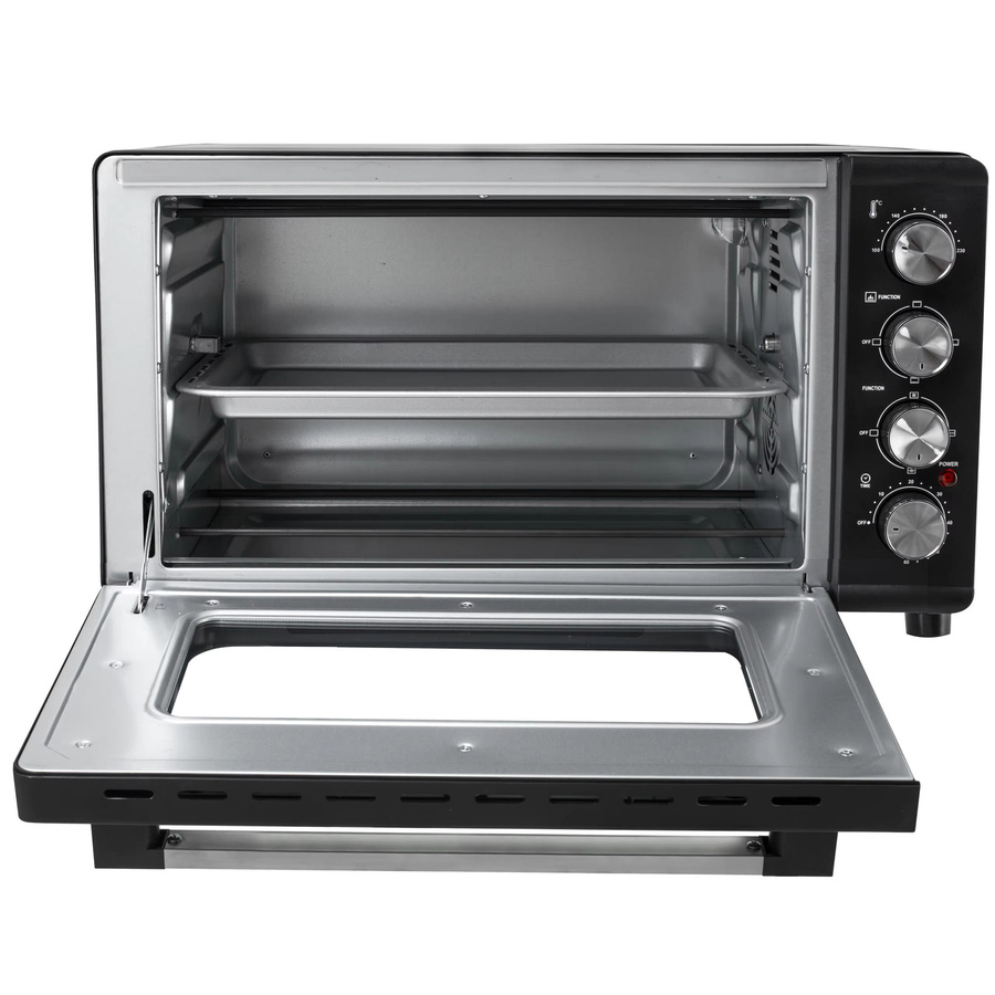 Adler Elektroofen mit Konvektion, 2000 W, 42 l, Schwarz - Bild 2