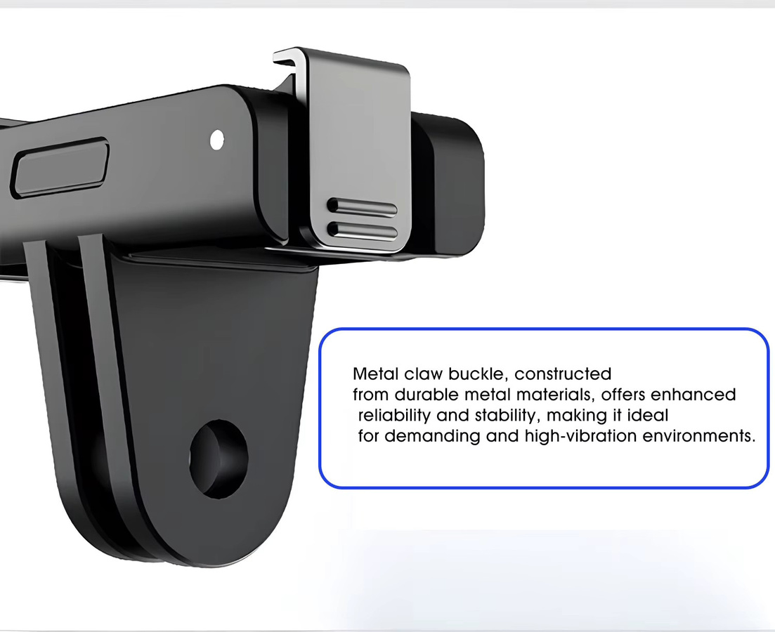 DJI Magnetischer Schnellverschluss-Adapterhalterung für Osmo Action 5 Pro, 4 und 3 in Schwarz - Bild 5