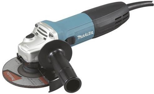 Makita Winkelschleifer GA5030R mit 720 W und 125 mm Scheibendurchmesser in Schwarz, Türkis und Blau - Bild 1