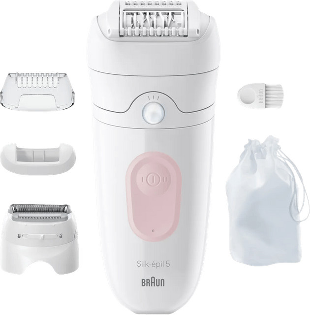 Braun Silk-épil 5 Epiliergerät, Pink, Weiß, Damen - Bild 1