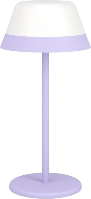 Eglo LED Außen-Tischlampe Meggiano Lila-Weiß, kabellose RGBW Touch-Funktion, dimmbar, IP54 - Bild 1