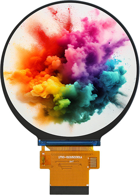 SUNMAXIC 2,76 Zoll IPS runder LCD-Bildschirm mit 480 x 480 Auflösung, ST7701 Treiber und RGB-Schnittstelle, 40Pin - Bild 1