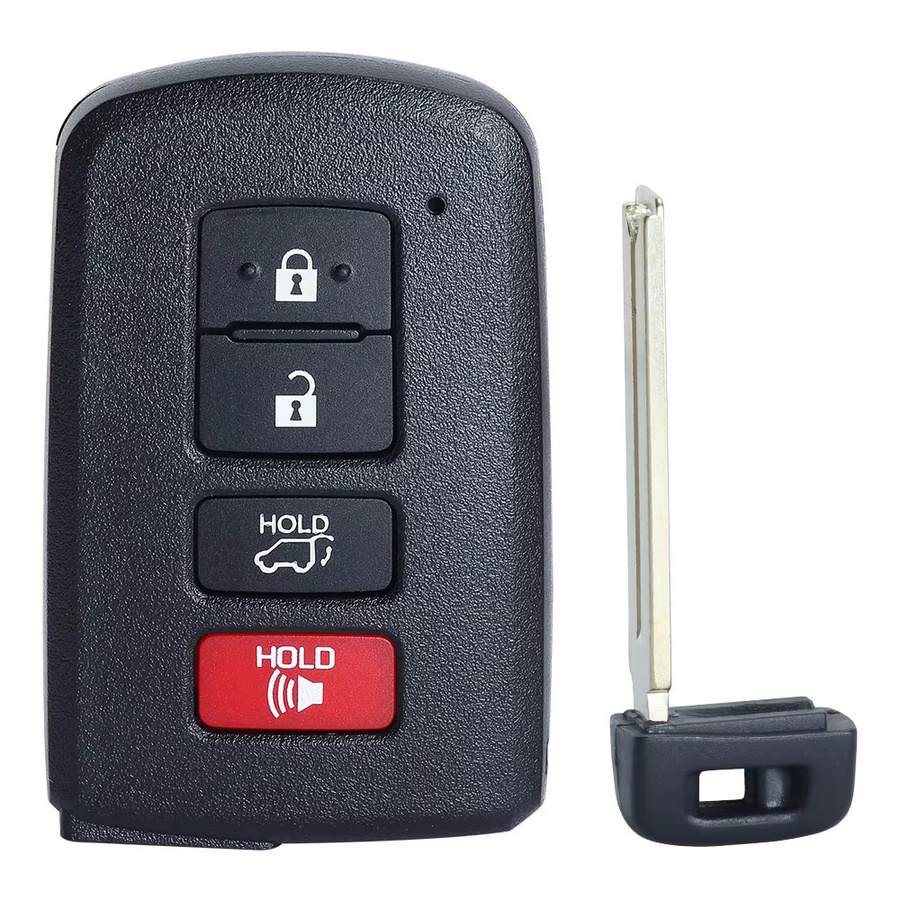 KEYECU Smart Remote Key Keyless Go Fob 281451-2110 in Schwarz für Toyota Highlander Limited und Tacoma 2014-2019 (314,3 MHz/433 MHz) - Bild 5