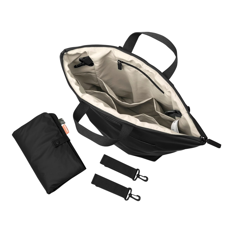 Done By Deer Wickelrucksack aus Textil in Schwarz, faltbar - Bild 2