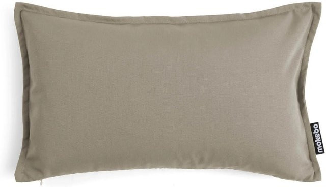 mokebo Outdoor Kissen Das Ruhepolster in Taupe, B/H: 50 x 30 cm - Bild 1