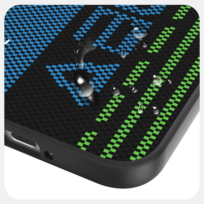 Luxus Business Schutzhülle mit Relief Muster für Xiaomi Poco F8 und F7 Pro Ultra, Magnetische Ladung, Legierung und Anti-Drop Design - Bild 4