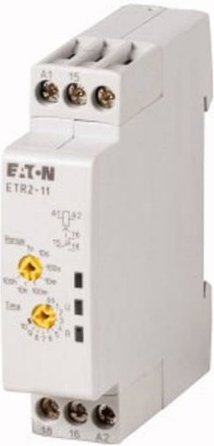 Eaton 262684 ETR2-11 Elektronisches Zeitrelais in Weiß - Bild 1