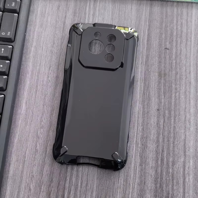 Ulefone Rugone Xever 7 Pro Schutzhülle aus TPU Silikon in Schwarz Transparent - Bild 4