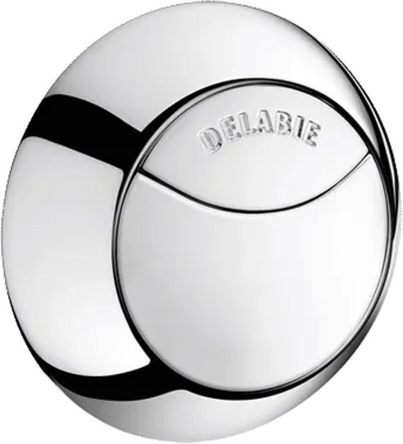 Delabie TEMPOFLUX 2 WC Druckspüler G3/4B D25 mm für Hinterwandmontage aus Messing in Silber - Bild 1