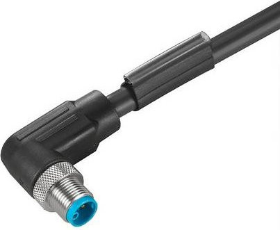 Weidmüller Sensor-Aktor-Anschlussleitung M12 Buchse, Polzahl 4+PE, Farbe: Schwarz, Länge: 1,50 m - Bild 1