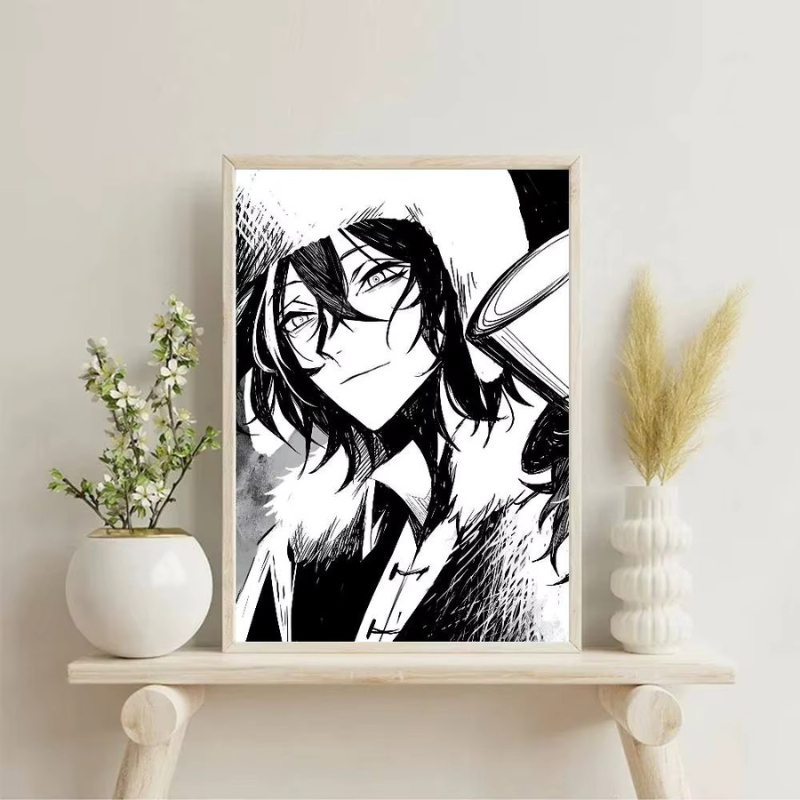 Selbstklebendes und wasserfestes Anime Poster Fyodor D aus Bungo Stray Dogs in Mehrfarbig, Rechteckig - Bild 5