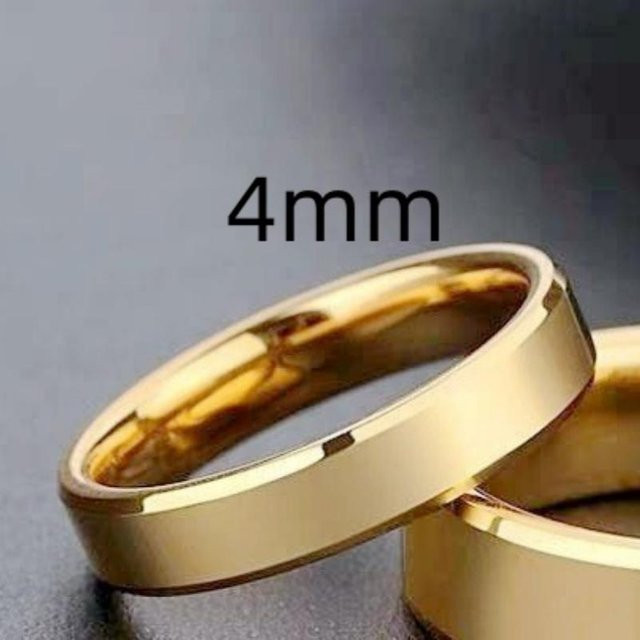 Lucky Star Jewelry Partnerringe Edelstahl, Gold, Zirkonia, Unisex - Bild 1