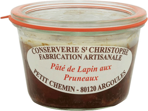 Conserverie Saint Christophe Kaninchenpastete mit Pflaumen 270 g - Bild 1