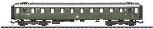 Märklin Schnellzugwagen B4üwe, H0, 1:87, Grün - Bild 1
