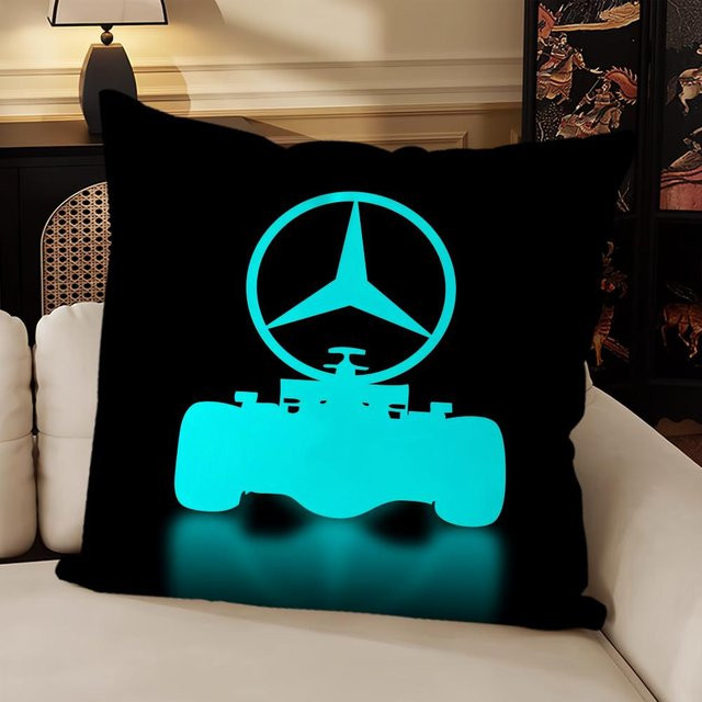 Mercedes-Benz AMG Kissenbezug Sunset Pillow, Schwarz, B/H: 50,8 x 50,8 cm - Bild 1