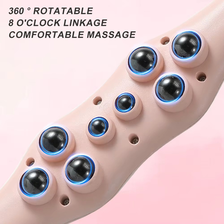 BOTQTOW Rollen-Magnetball-Massagestab, Lymphdrainage-Massagegerät, Unisex - Bild 2