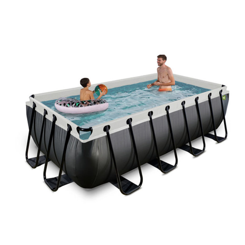 EXIT Toys Black Leather Pool mit Filterpumpe, schwarz, B/T/H: 400 x 200 x 100 cm - Bild 2