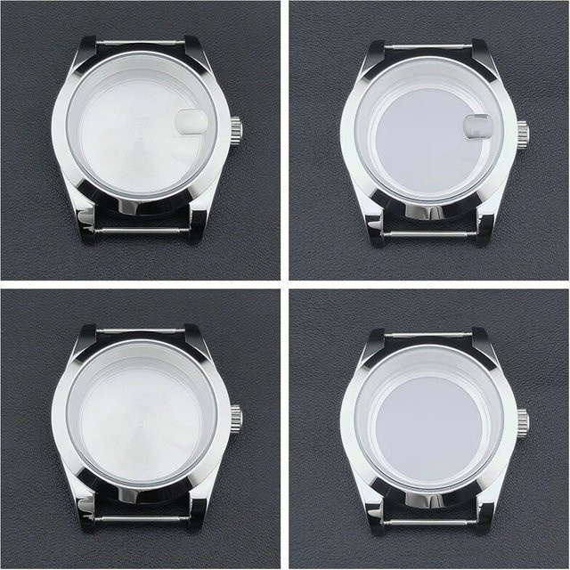 Neiton Uhrengehäuse, 36 mm/40 mm, Edelstahl, Saphirglas, Unisex - Bild 1