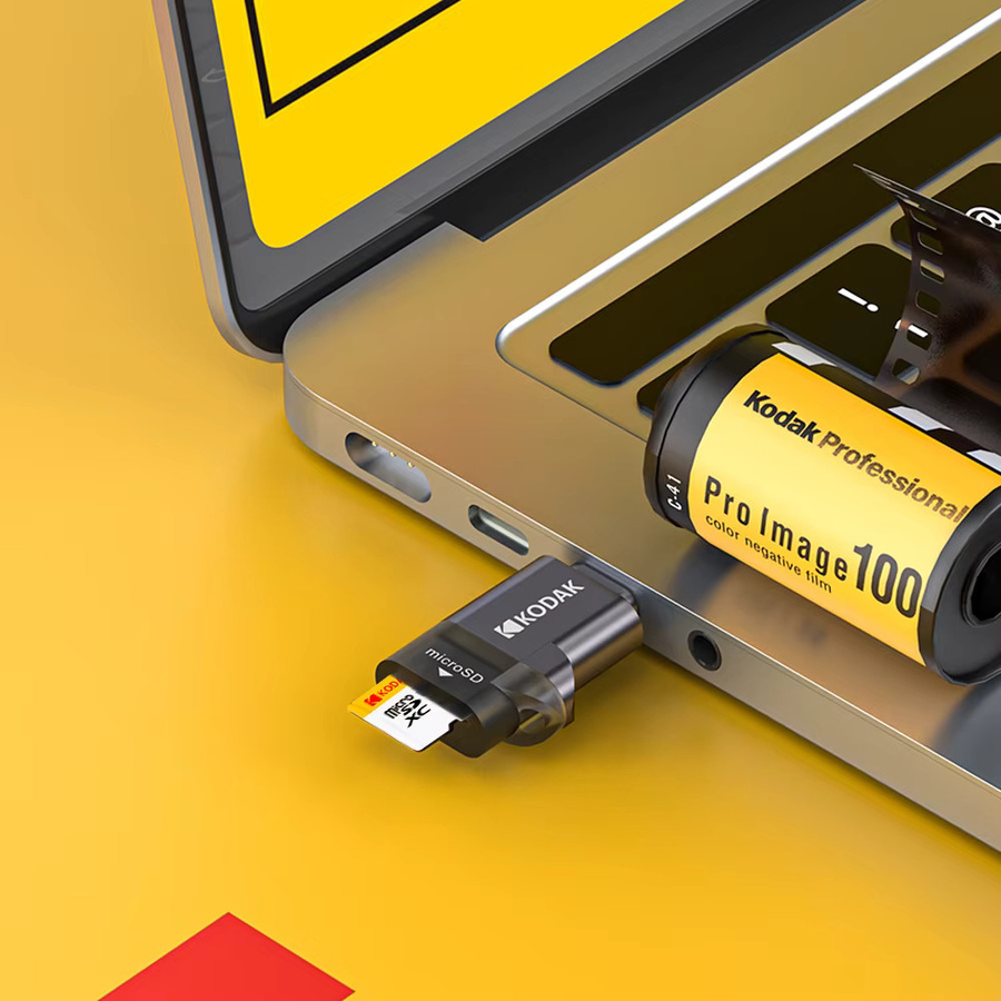 Kodak Micro SD Speicherkarte Klasse 10 UHS-I A1 mit 128 GB Kapazität und bis zu 100 MB/s Geschwindigkeit - Bild 1