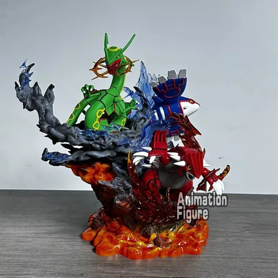 Bandai Pokémon Groudon Kyogre Rayquaza Actionfiguren, 35 cm, Kunststoff - Bild 2