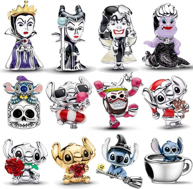 Disney Charms-Perlen, Emaille, Silber, Damen - Bild 1