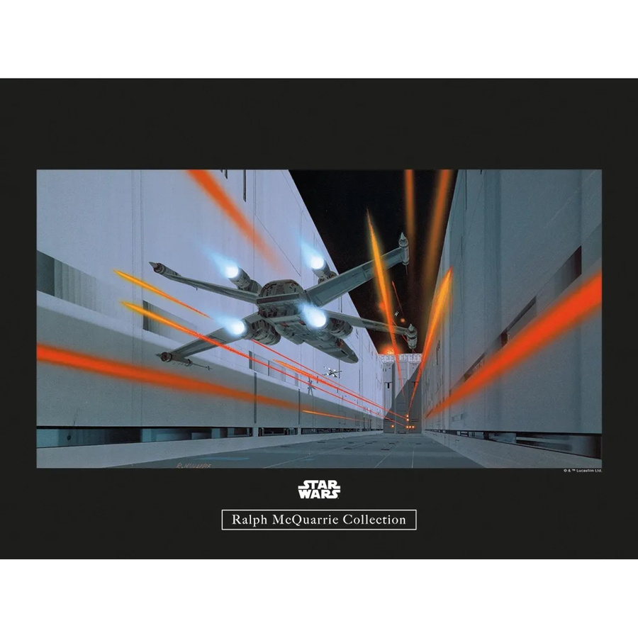 Komar Wandbild Star Wars Trench Paper Poster Multicolor B: 40 cm, H: 30 cm - Bild 2