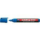 Edding Permanentmarker 300 mit Rundspitze in Blau - Bild 4