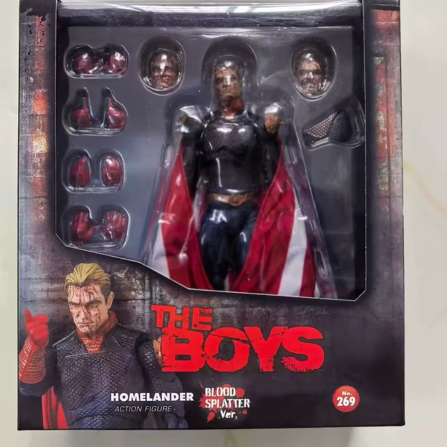Mafex The Boys Homelander Kampfbeschädigt, Actionfigur, Einzelfigur, Kunststoff, Bunt / Mehrfarbig - Bild 2