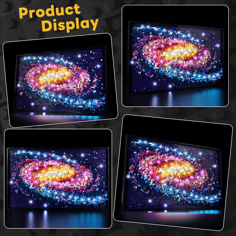 Kyglaring LED-Lichtset RGB Multicolour für Lego The Milky Way Galaxy 31212 aus Kunststoff - Bild 2