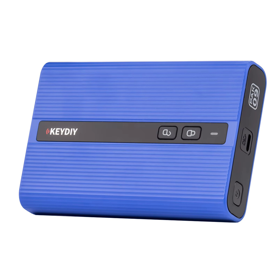 KEYDIY PAK09 Bluetooth Telefonschlüssel-Adapterbox für schlüssellosen Zugang mit Unterstützung für bis zu 6 physische Schlüsselzusätze in Blau - Bild 3