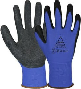 Hase Superflex Blue Montagehandschuh aus Polyester in Blau, Größe 7 - Bild 1