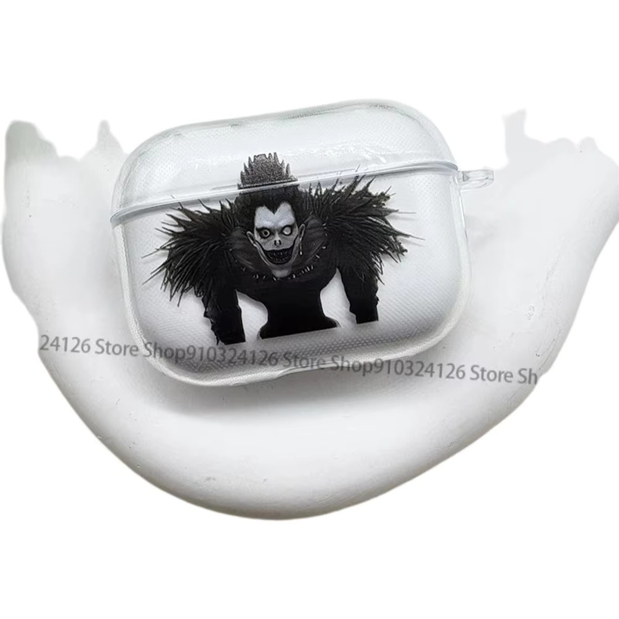 Death Note Anime Schutzhülle für AirPods 1 2 3 4 und Pro Generationen in Transparent - Bild 3