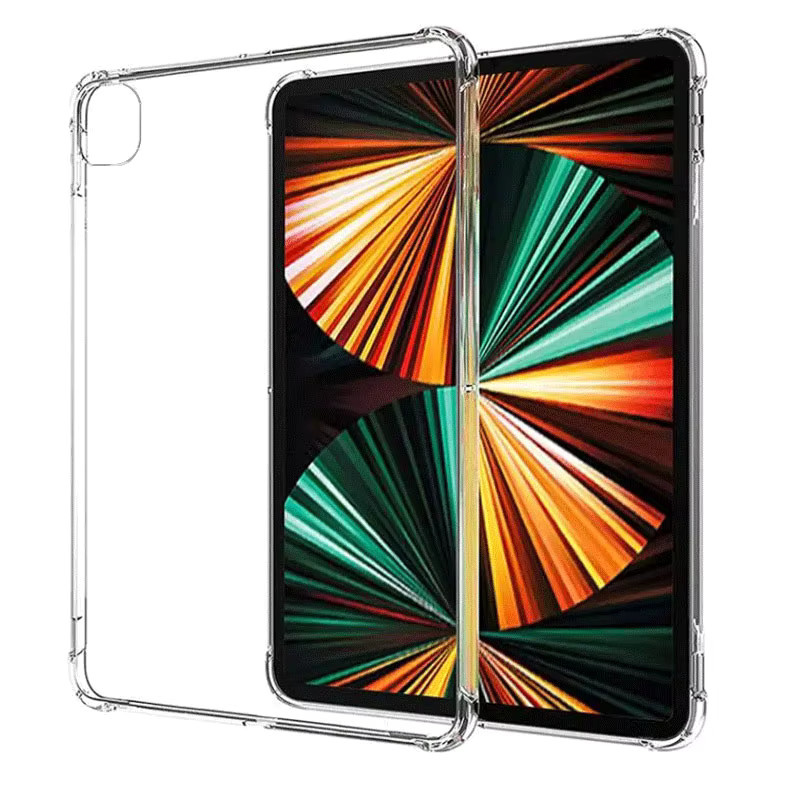 Stoßfeste Airbags-Schutzhülle aus transparentem TPU Silikon für Apple iPad Pro 11 2021 (Modelle A2301, A2459, A2460) - Bild 2
