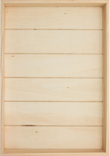Stafil 3D Holzrahmen in Beige, rechteckig, aus Sperrholz und MDF - Bild 1
