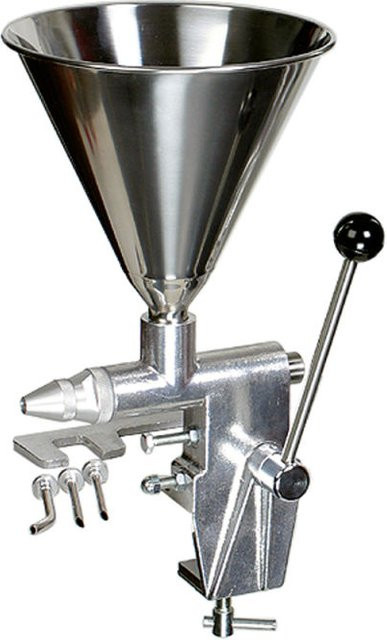 Schneider Gebäckfüllmaschine aus Edelstahl in Silber, Volumen: 2 l, Breite: 25 cm - Bild 1