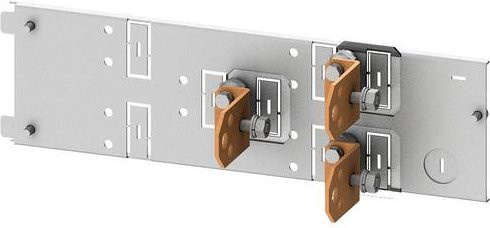 Siemens Energieverteiler 8PQ6000-8BA12 in Silber, Einbauvariante - Bild 1
