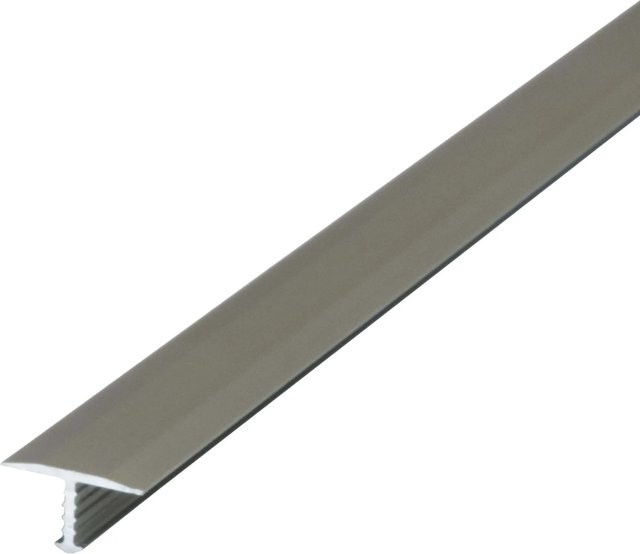Dalsys T-Profil Übergangsschiene aus Aluminium in Champagner, Länge: 100 cm, Breite: 18 mm - Bild 1
