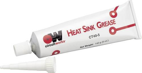 Chemtronics CT40-5 Wärmeleitpaste in Weiß mit 142 g und 0,63 W/mK Wärmeleitfähigkeit - Bild 1