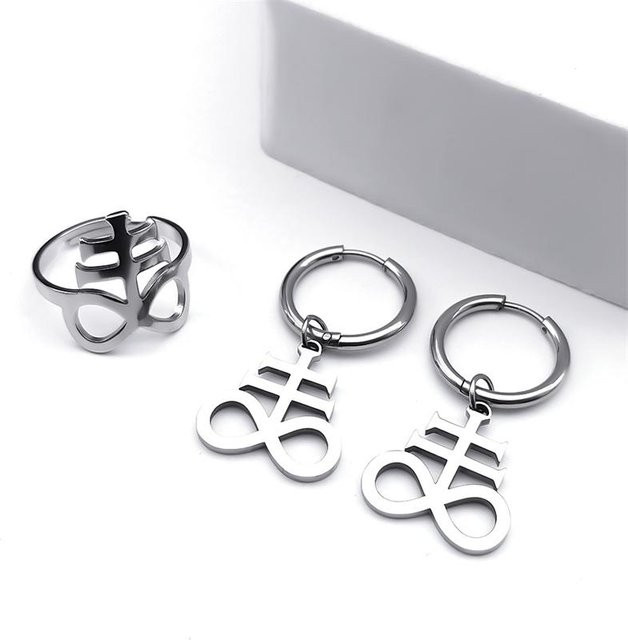 Lucky Star Jewelry Schmuck-Set Edelstahl, Zirkonia, Unisex - Bild 1