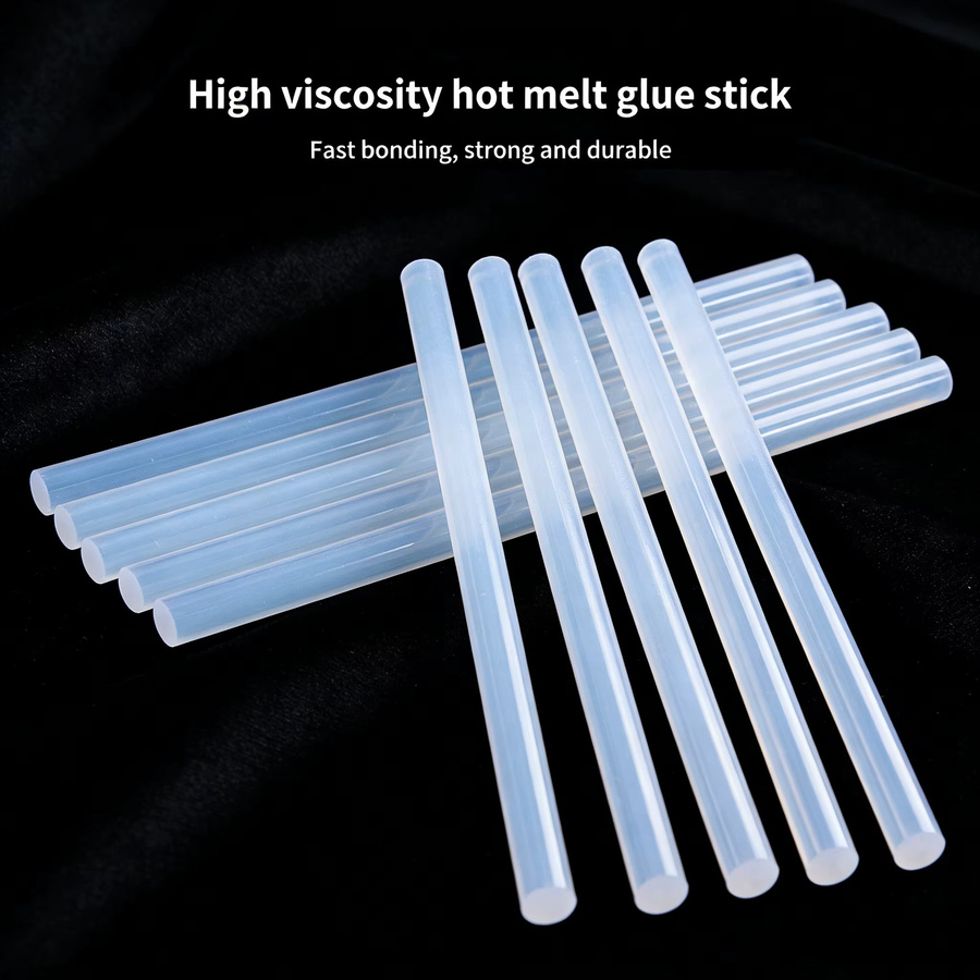 100 Stück transparente Heißklebestifte für Handwerk und DIY-Reparaturen, temperaturbeständig, Durchmesser: 7 mm und 11 mm - Bild 3