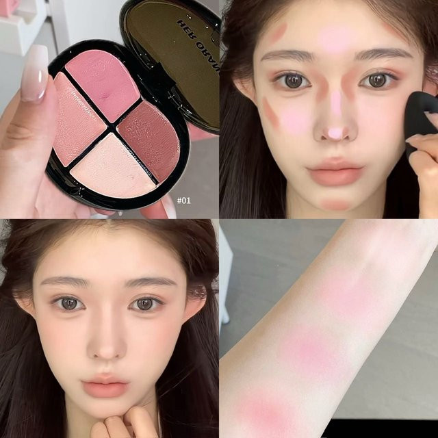 Herorange Multi-Color Blush Balm, Schimmernd, Unisex - Bild 1